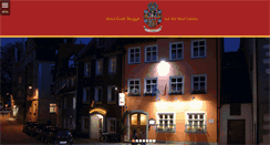 Desktop Screenshot of hotel-garni-brugger.de